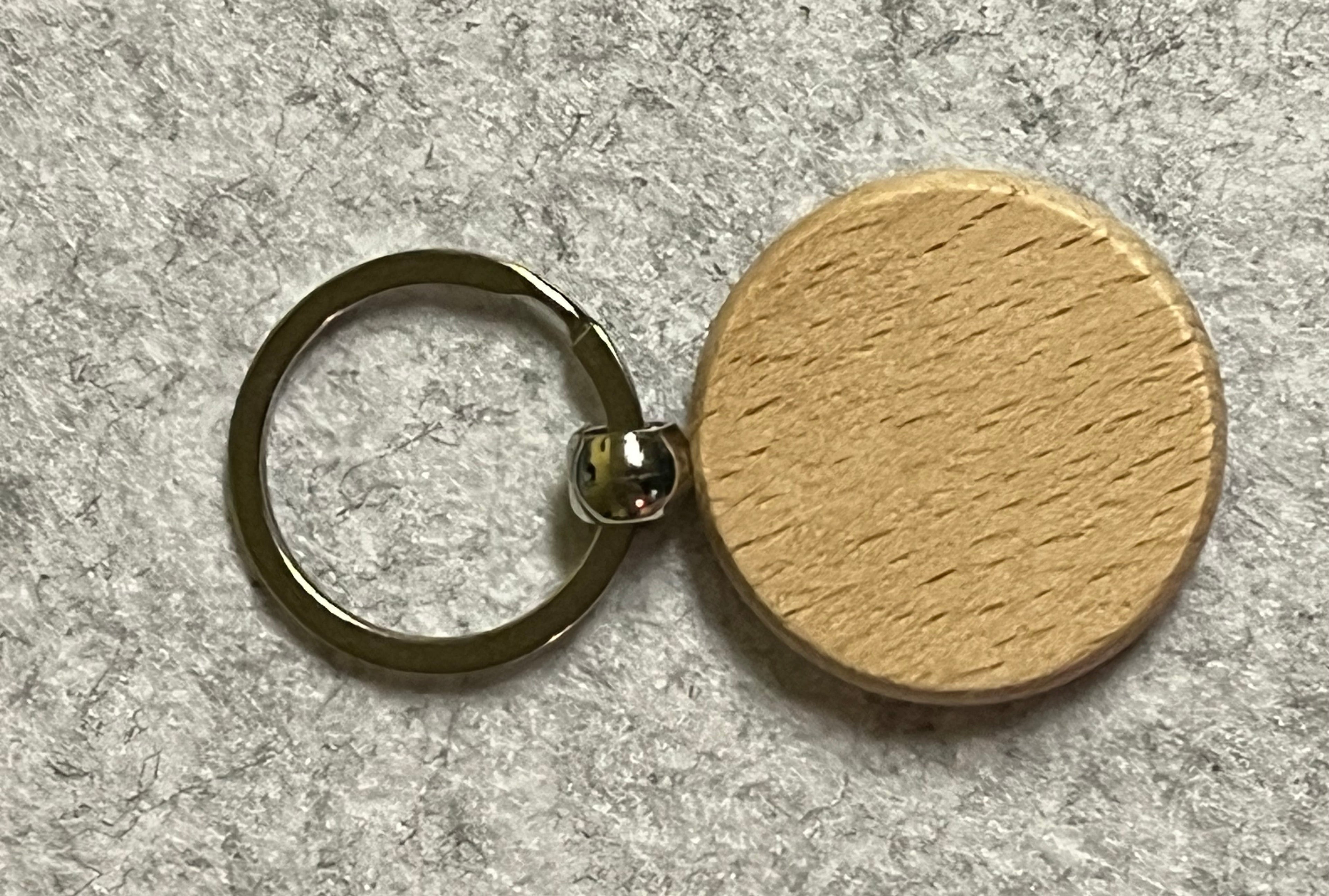 Wooden Key Fob (choose design)